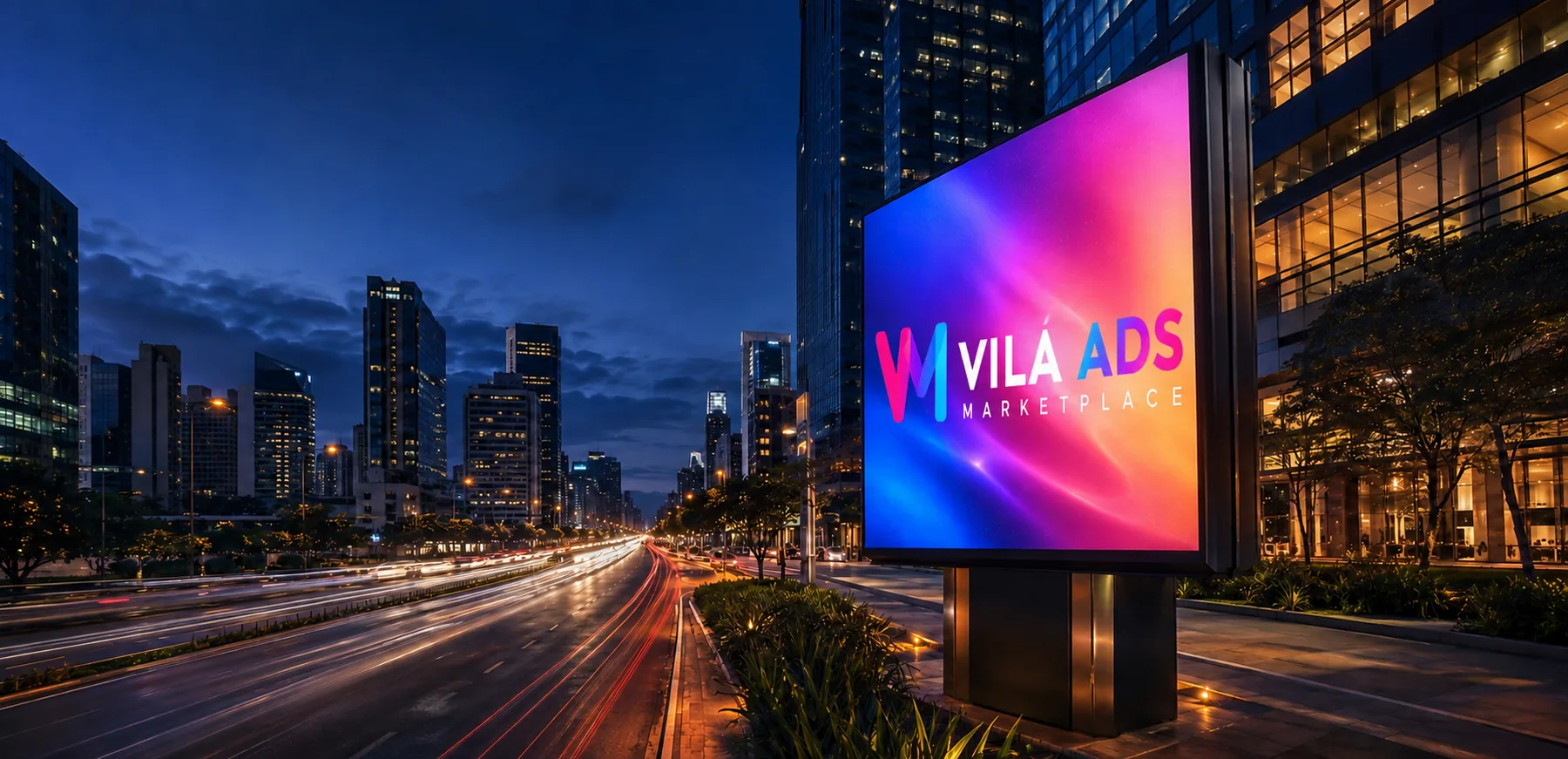 Rede de veículos conectada pela Vilá Ads